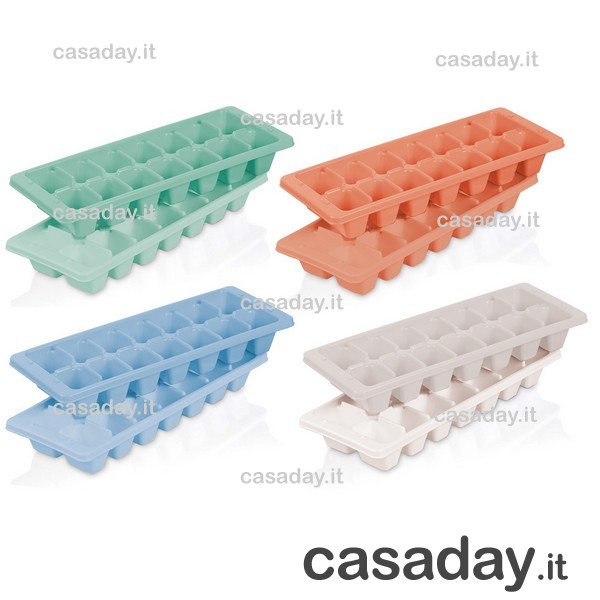 FORMA GHIACCIO 14 CUBETTI PZ.2 